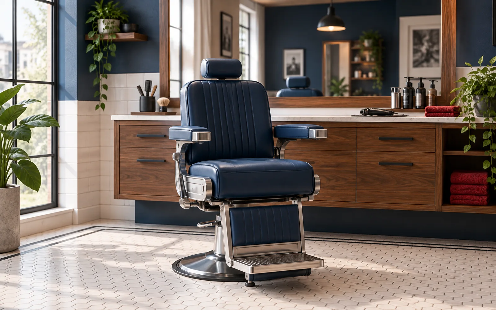 Escena ilustrativa de Barberías