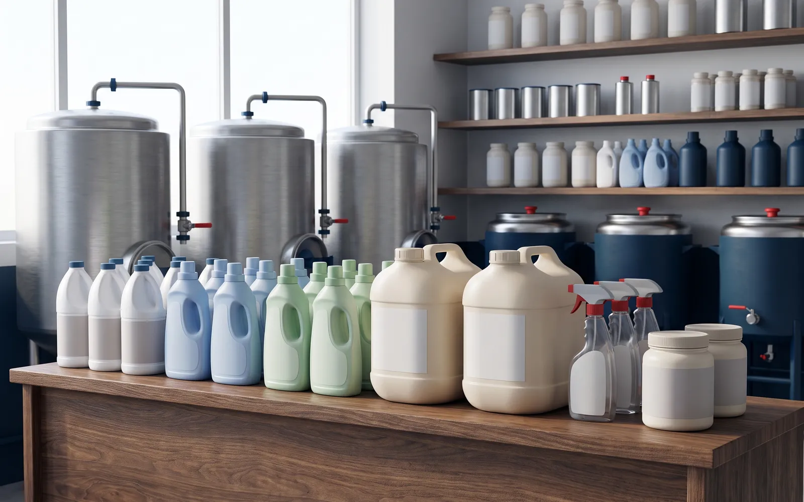 Escena ilustrativa de Laboratorios de productos